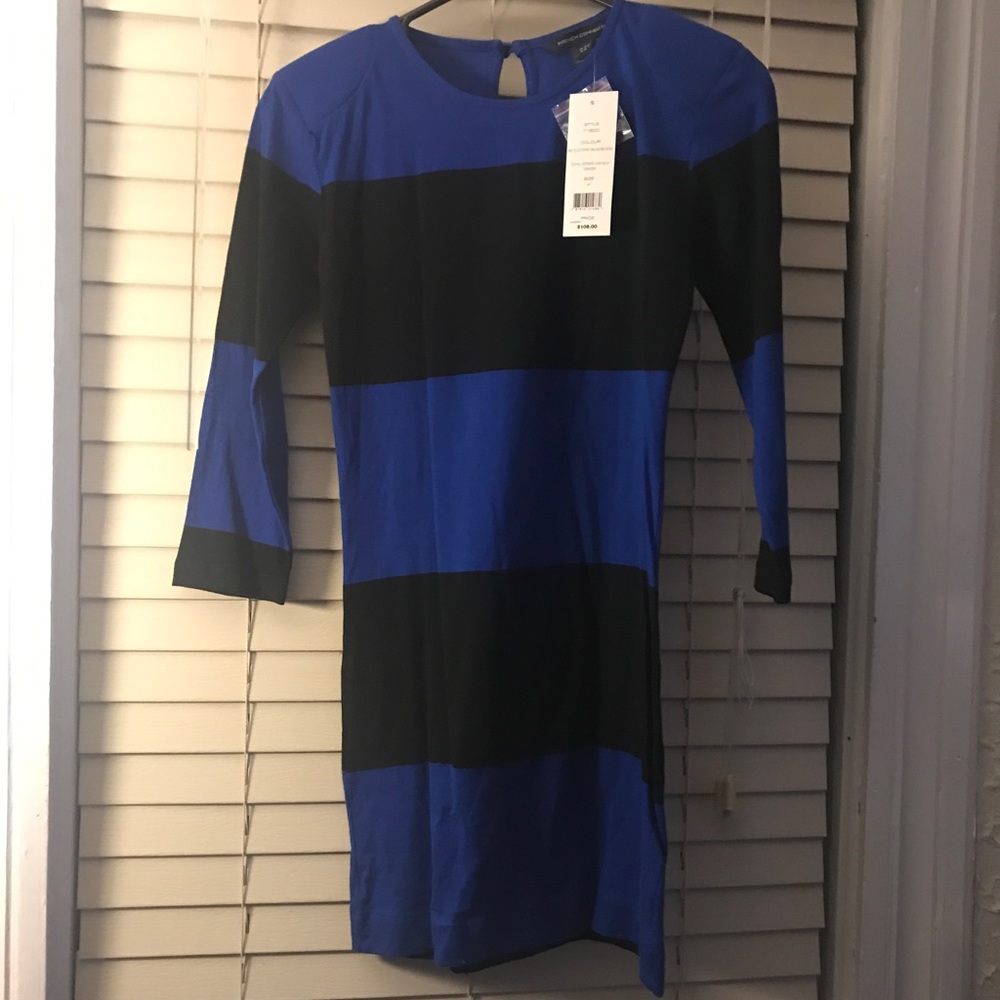 French connection long sleeve mini dress